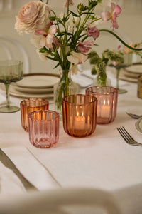 Design Shop Tanger Votive 3.5"x 3.5", Set of 4