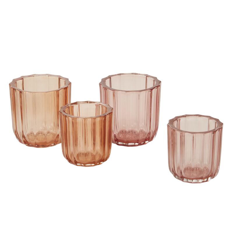 Design Shop Tanger Votive 3.5"x 3.5", Set of 4