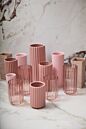 Design Shop Tanger Vase 4"x 8", Set of 2