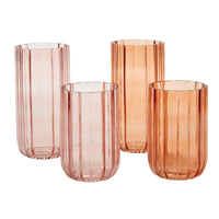 Design Shop Tanger Vase 4"x 8", Set of 2