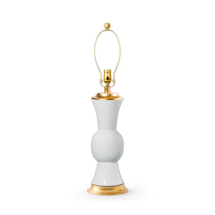 Villa & House Tao Lamp Without Shade, White Smoke