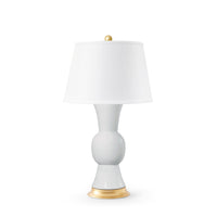 Villa & House Tao Lamp Without Shade, White Smoke