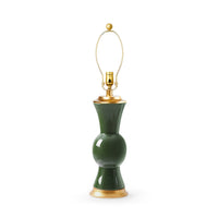 Villa & House Tao Lamp Without Shade, Dark Green