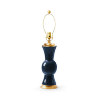 Villa & House Tao Lamp Without Shade, Navy Blue