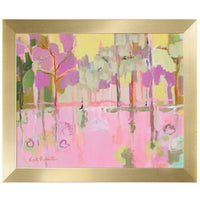 Blush Medley Framed Canvas Art