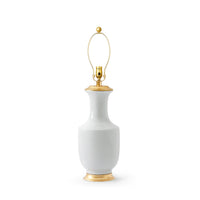 Villa & House Thalia Lamp Without Shade, White Smoke
