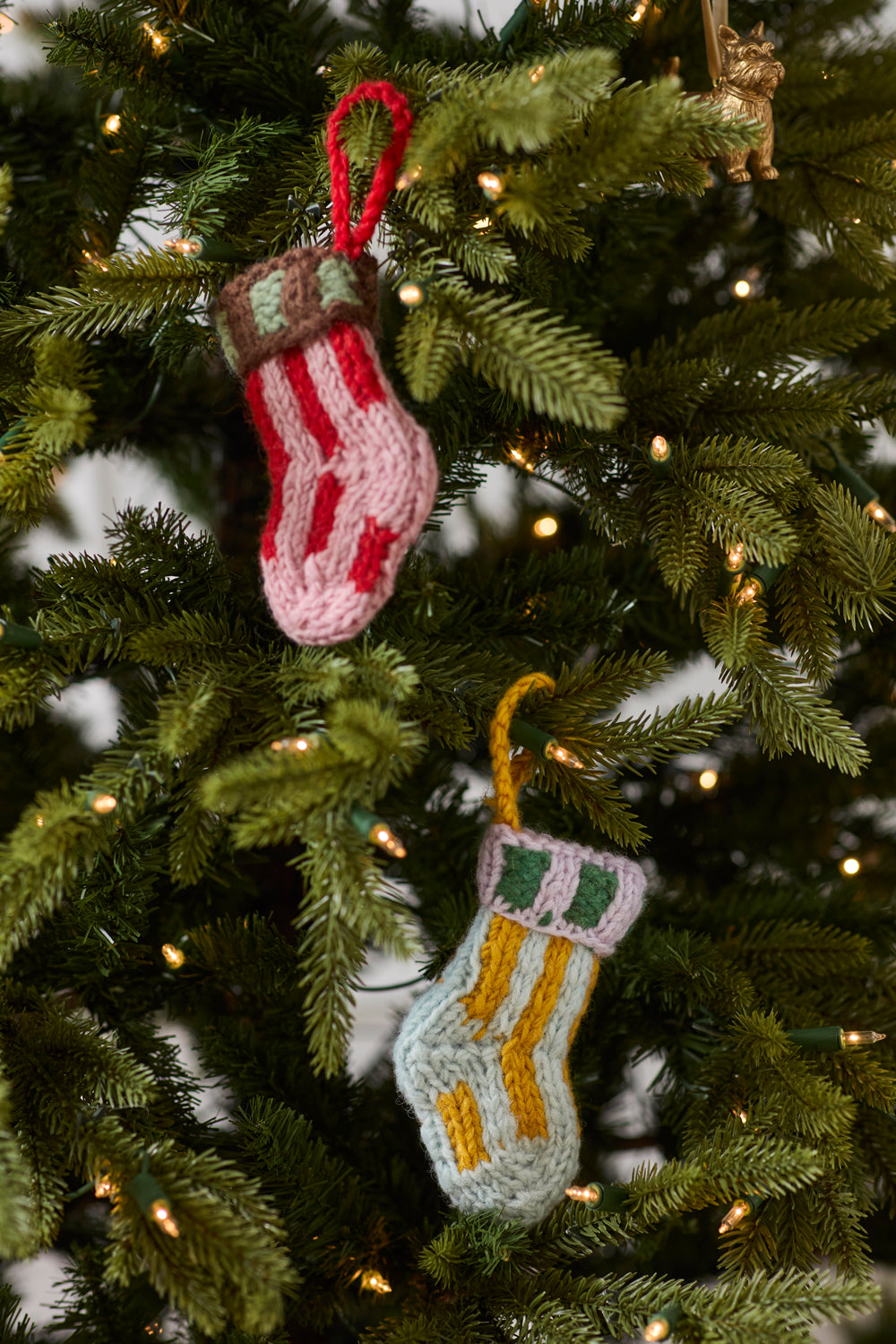 Design Shop Tiny Stocking Ornament 6"x 4"