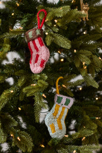Design Shop Tiny Stocking Ornament 6"x 4"