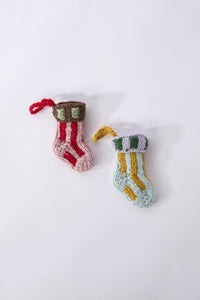 Design Shop Tiny Stocking Ornament 6"x 4"