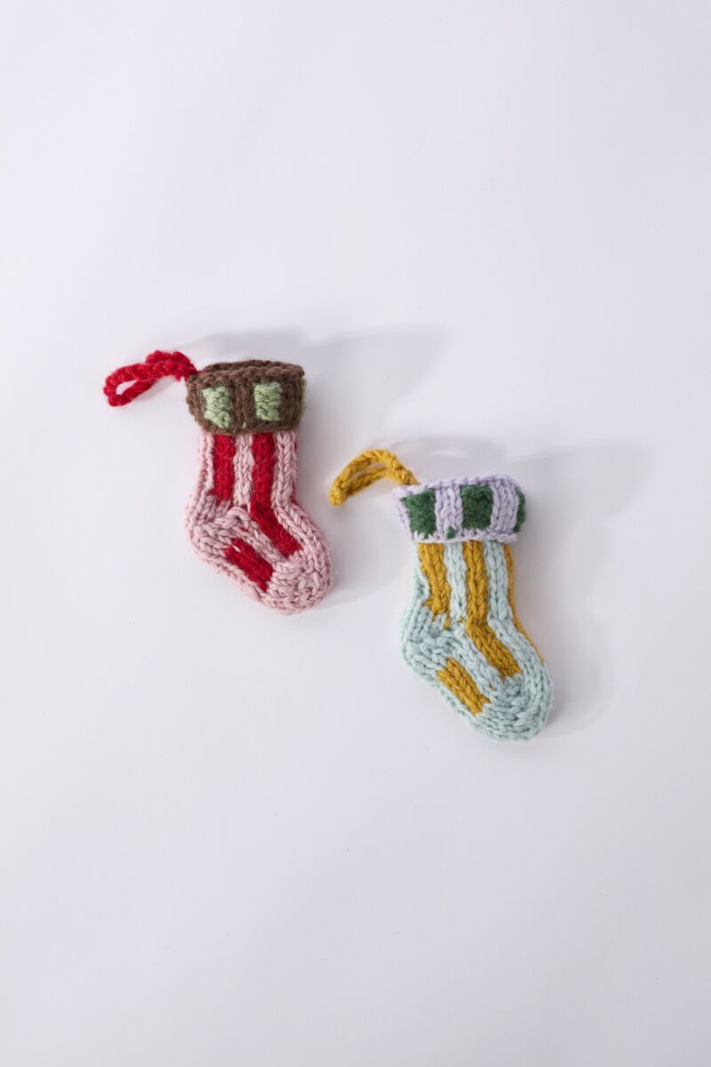 Design Shop Tiny Stocking Ornament 6"x 4"