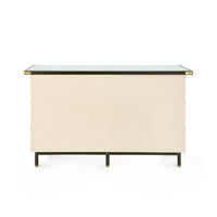 Villa & House Toulon 6-Drawer, Black