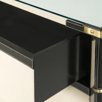 Villa & House Toulon 6-Drawer, Black