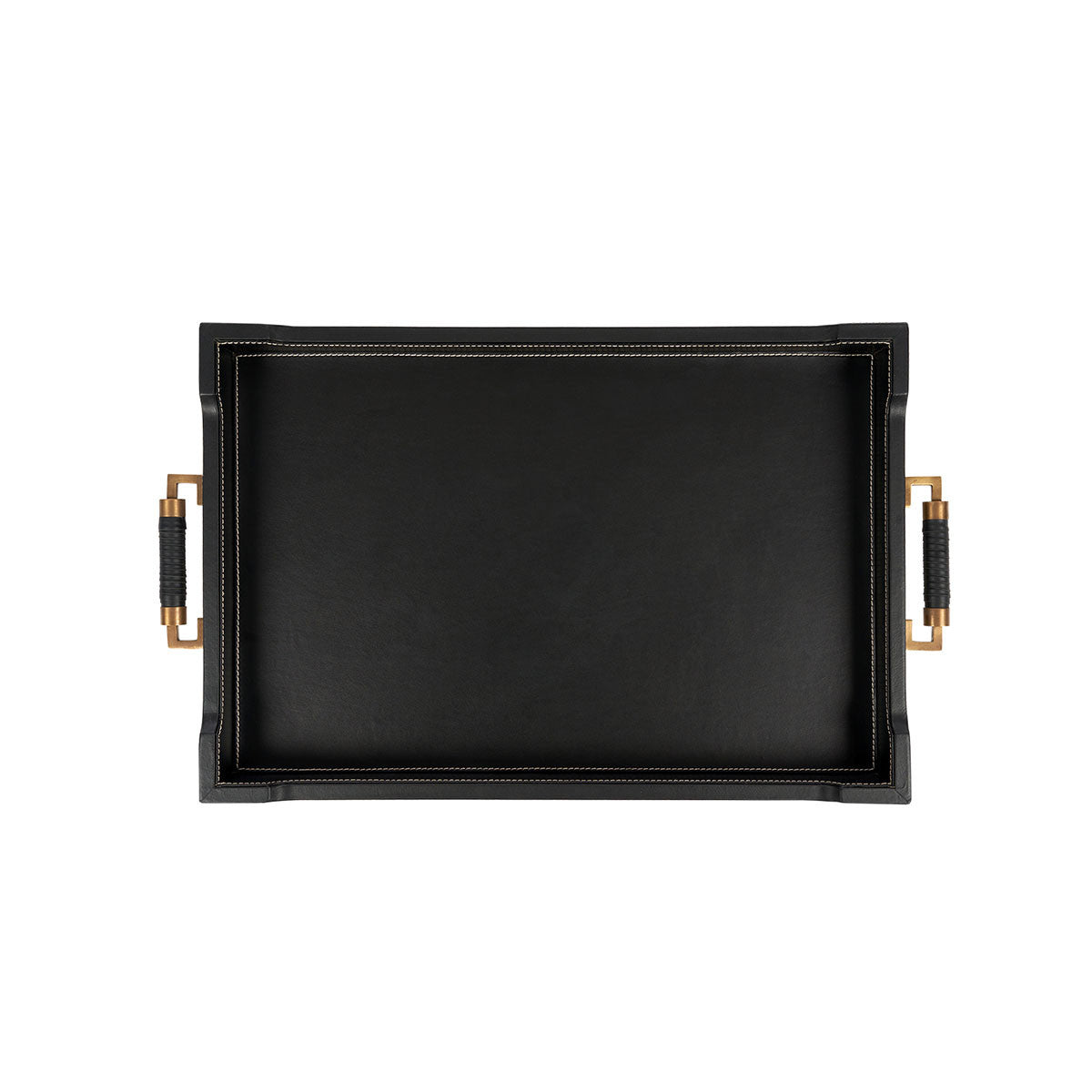 Villa & House Toulon Rectangular Serving Tray, Black