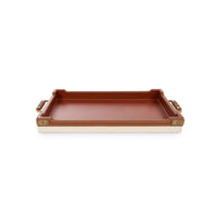 Villa & House Toulon Rectangular Serving Tray, Tan