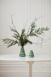 Design Shop Tree Frost Candleholder 4.25"x 4.5"