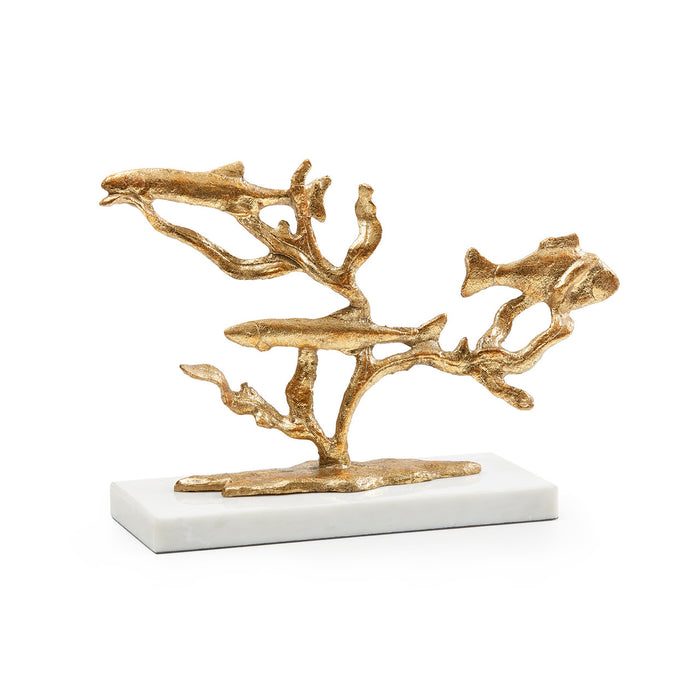 Villa & House Tarn Statue, Gold Leaf