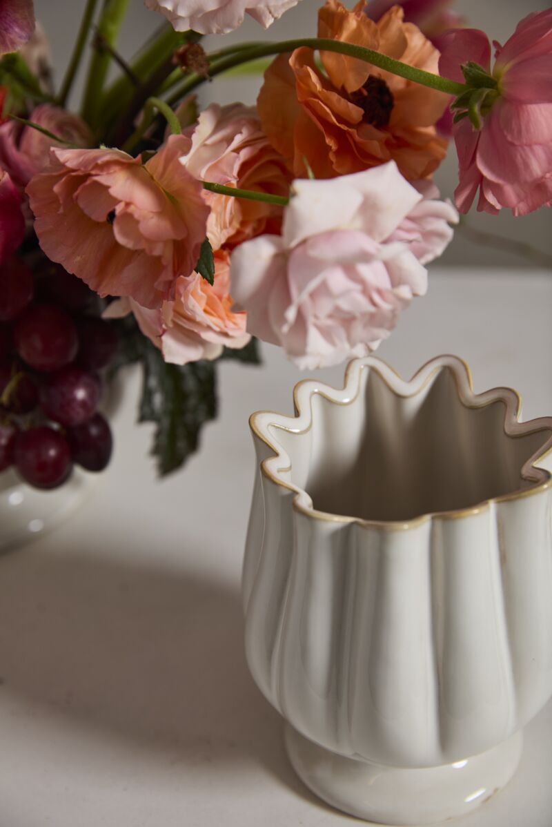 Design Shop Tulipa Vase 4.25"x 5.25", Set of 2