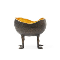 Villa & House Tumbler Bowl, Bronze and Gold Leaf