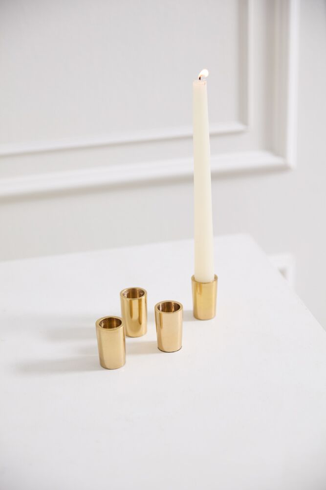 Design Shop Tune Candlestick Set of 4 - 1"x 1.75"