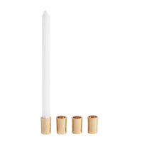 Design Shop Tune Candlestick Set of 4 - 1"x 1.75"