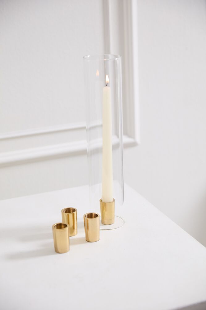 Design Shop Tune Candlestick Set of 4 - 1"x 1.75"