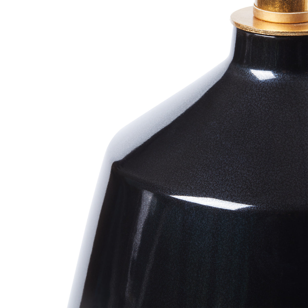 Villa & House Tupelo Lamp Without Shade, Kona Black