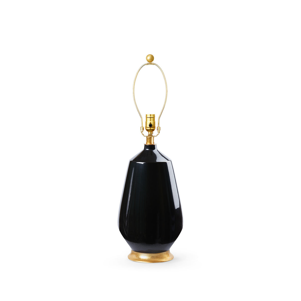 Villa & House Tupelo Lamp Without Shade, Kona Black
