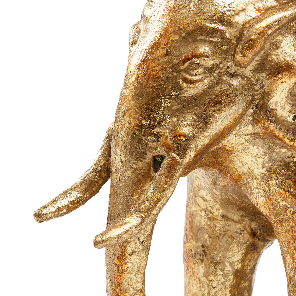 Villa & House Tusker Statue, Gold Leaf