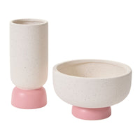 Design Shop Valeria Compote 8.25"x 5", Set of 2