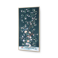 Villa & House Verdant Canopy Framed Silk Panel