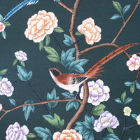 Villa & House Verdant Canopy Framed Silk Panel