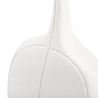 Villa & House Vence Medium Vase, Blanc de Chine and Dark Amber