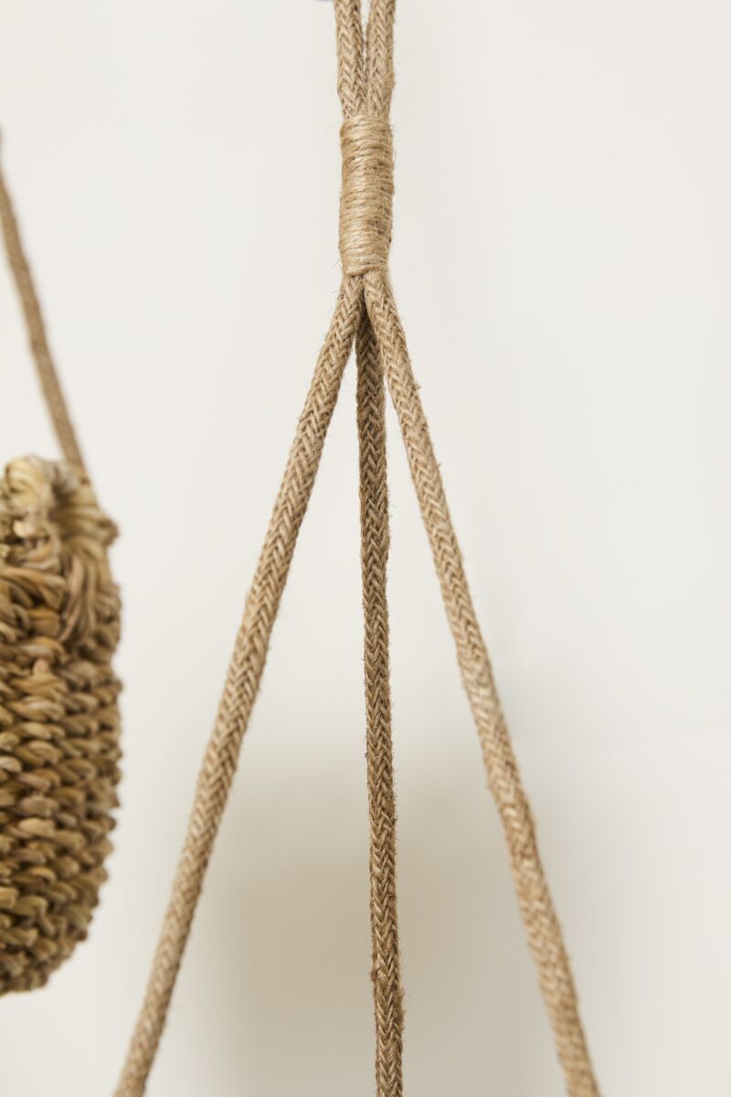 Design Shop Verse Hanging Basket 6.5"x 20", Set of 2