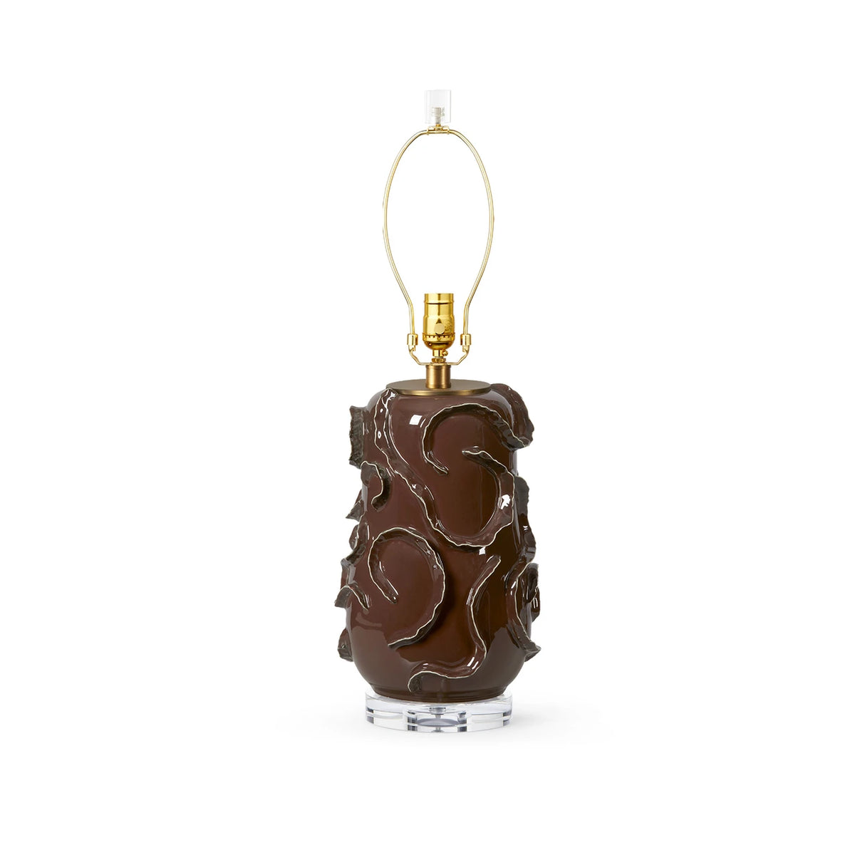 Villa & House Vinework Lamp, Oxblood Cocoa