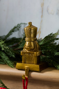 Design Shop Vintage Nutcracker Stocking Holder 4.25"x 3.25"x 9"