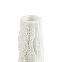 Villa & House Vinyeron Candlesticks Pair, Blanc de Chine