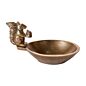 Design Shop Walnut Bowl 7.25"x 4.75"x 4"