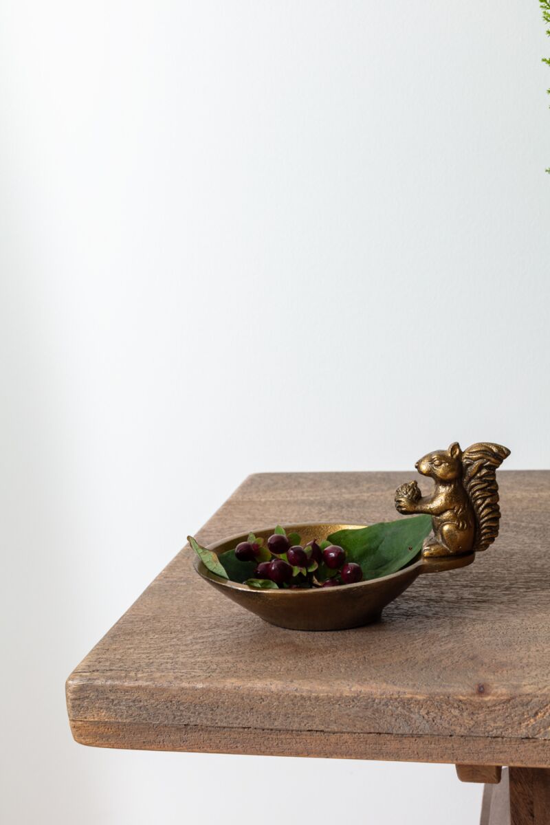 Design Shop Walnut Bowl 7.25"x 4.75"x 4"