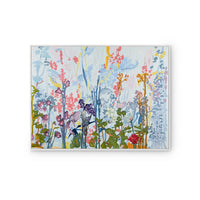 Villa & House Wildflower Framed Canvas, White