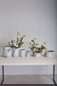 Design Shop Birch Bowl White 10"x 4.7"