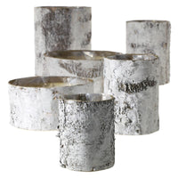 Design Shop Birch Bowl White 10"x 4.7"