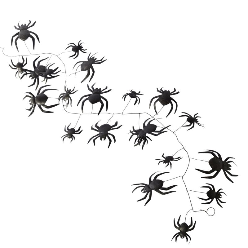 Design Shop Widow Spider Garland 68"x 18"x 8"