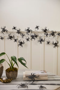 Design Shop Widow Spider Garland 68"x 18"x 8"
