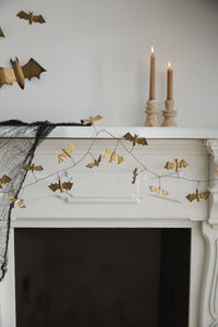Design Shop Winged Bat Garland 72", Set of 2