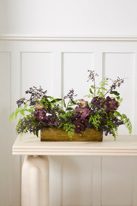 Design Shop Winter Forest Trough 16.25"x 4.5"x 4.25"