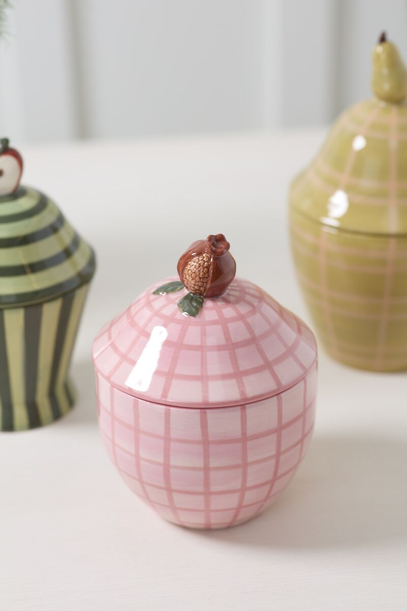 Design Shop Winter Fruit Canister 5"x 9.5"