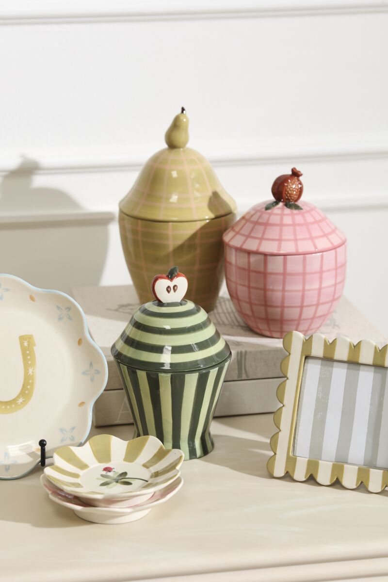 Design Shop Winter Fruit Canister 5.5"x 7.5"
