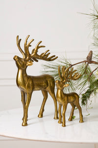 Design Shop Winter Sleigh Deer 12.5"x 7"x 21"