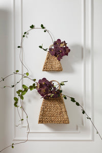Design Shop Woven Wall Basket 7.5"x 3.5"x 10"
