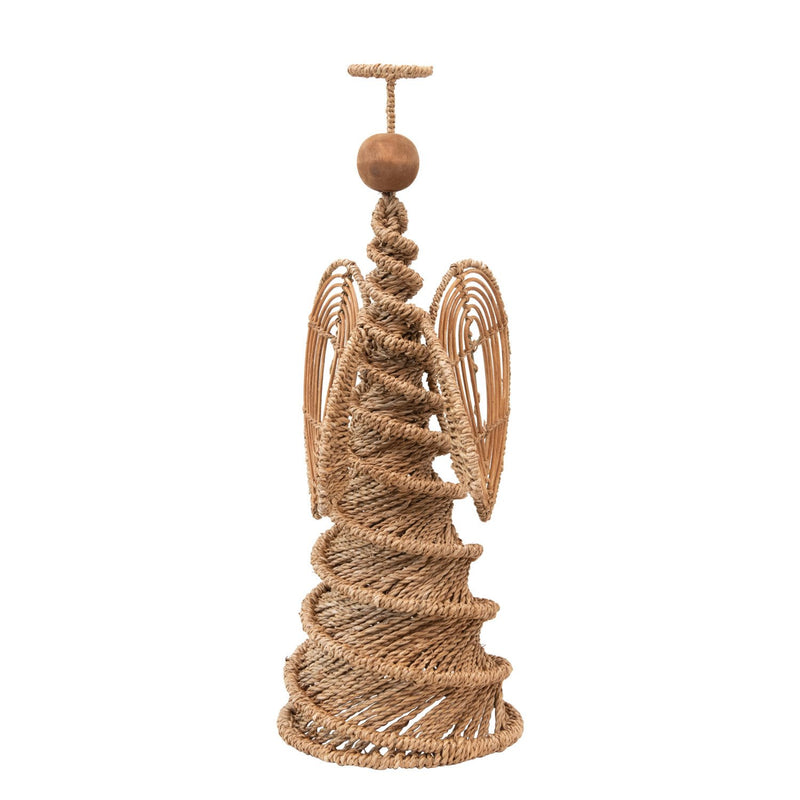 Design Shop Hand-Woven Bankuan Spiral Cone Angel